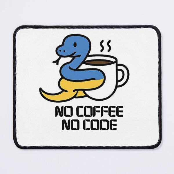 Item preview, No Coffee No Code | Funny Python Programmer T-Shirt designed and sold by Pixel & Print.