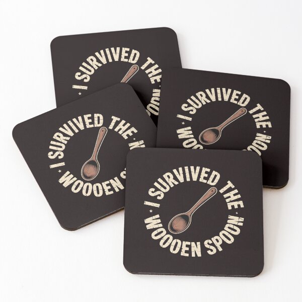 Item preview, I Survived The Wooden Spoon – Leather Belt Survivor Parenting Humor designed and sold by Redgiant87x.