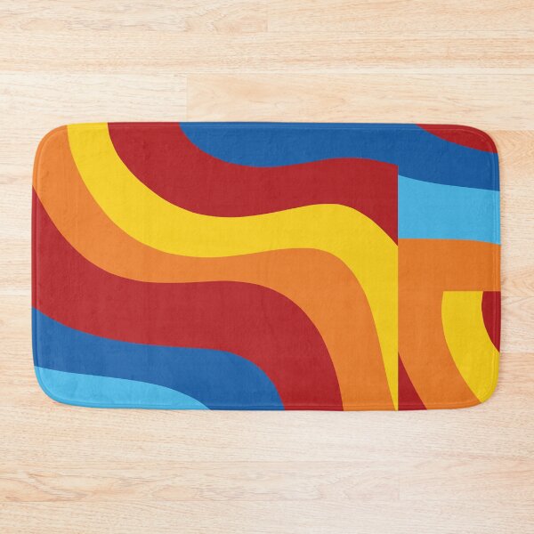 Item preview, Retro Abstract Wavy Shapes – Colorful 70s Groovy Pattern designed and sold by Stardewwlove.