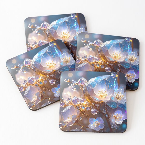 Item preview, Luminous Crystal Flowers and Diamond Blossoms designed and sold by BetweenForms.