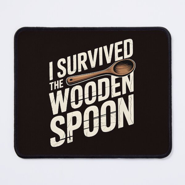 Item preview, I Survived The Wooden Spoon – Italian Kitchen Wooden Spoon Humor designed and sold by Redgiant87x.