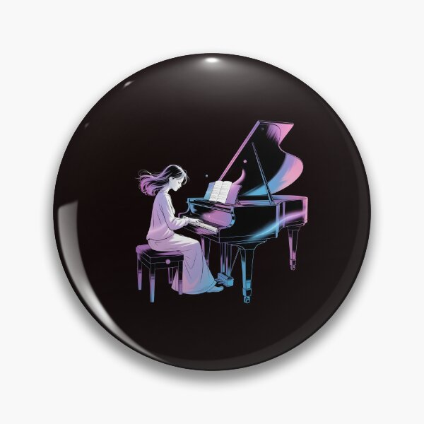Item preview, Keyboard Piano Girl – Keyboard Pianist Music Lover Design designed and sold by Redgiant87x.