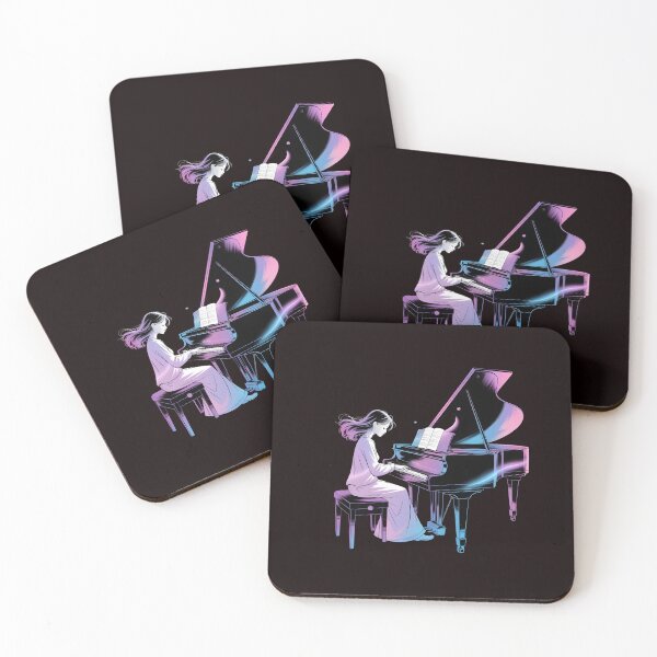 Item preview, Keyboard Piano Girl – Keyboard Pianist Music Lover Design designed and sold by Redgiant87x.