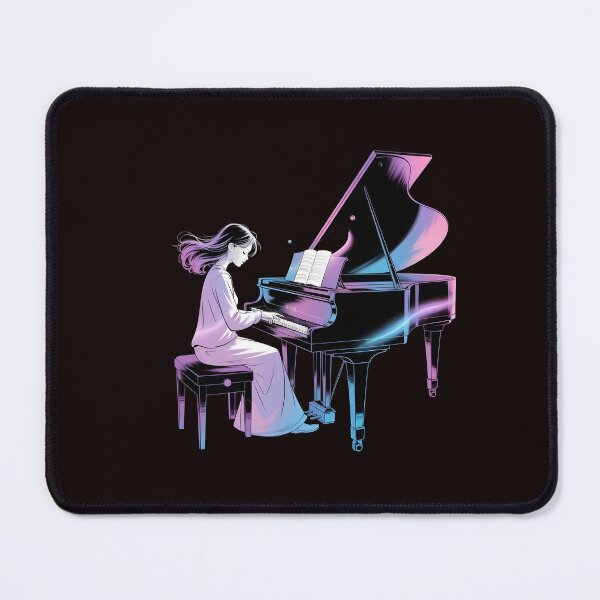 Item preview, Keyboard Piano Girl – Keyboard Pianist Music Lover Design designed and sold by Redgiant87x.