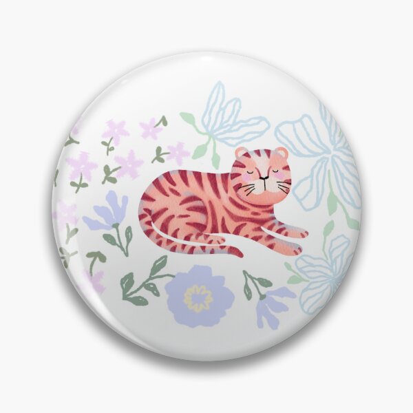 Item preview, Tiger Floral Calm designed and sold by SaitonG.