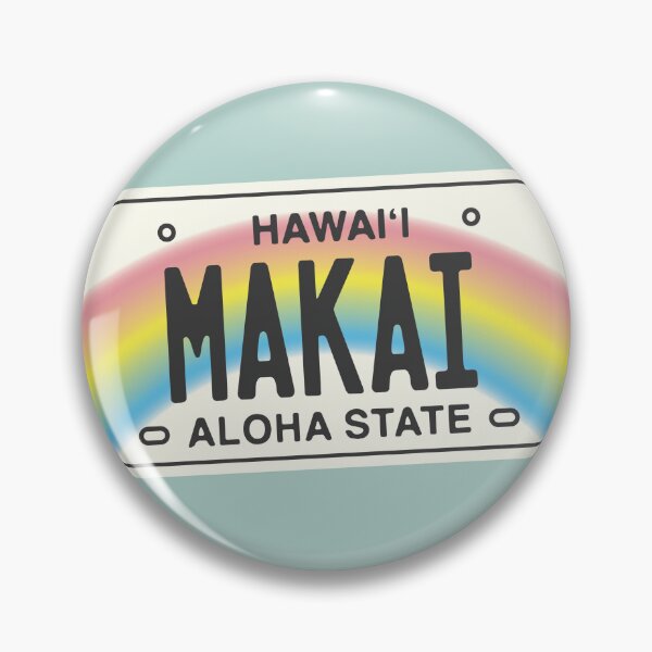 Item preview, Hawaii License Plate Aloha Makai designed and sold by maura41.
