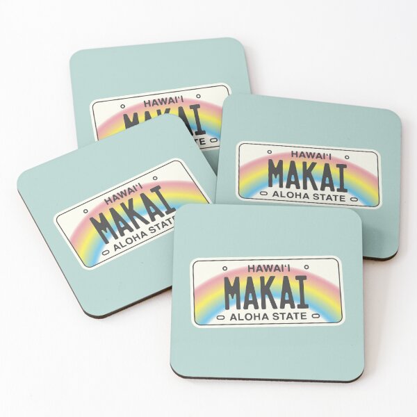 Item preview, Hawaii License Plate Aloha Makai designed and sold by maura41.