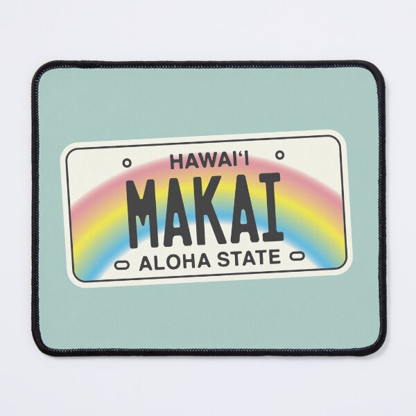 Item preview, Hawaii License Plate Aloha Makai designed and sold by maura41.