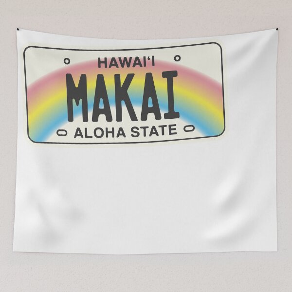 Item preview, Hawaii License Plate Aloha Makai designed and sold by maura41.