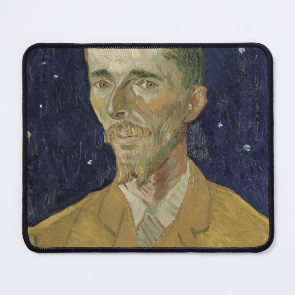 Item preview, Eugene Boch by Vincent van Gogh: Post Impressionist Portrait Fine Art Print designed and sold by artofuniverse.
