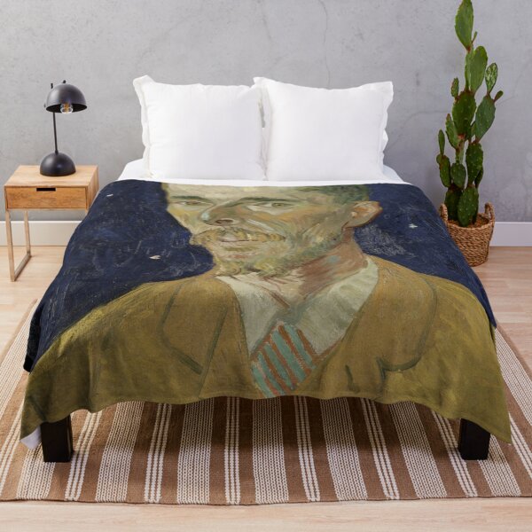 Item preview, Eugene Boch by Vincent van Gogh: Post Impressionist Portrait Fine Art Print designed and sold by artofuniverse.