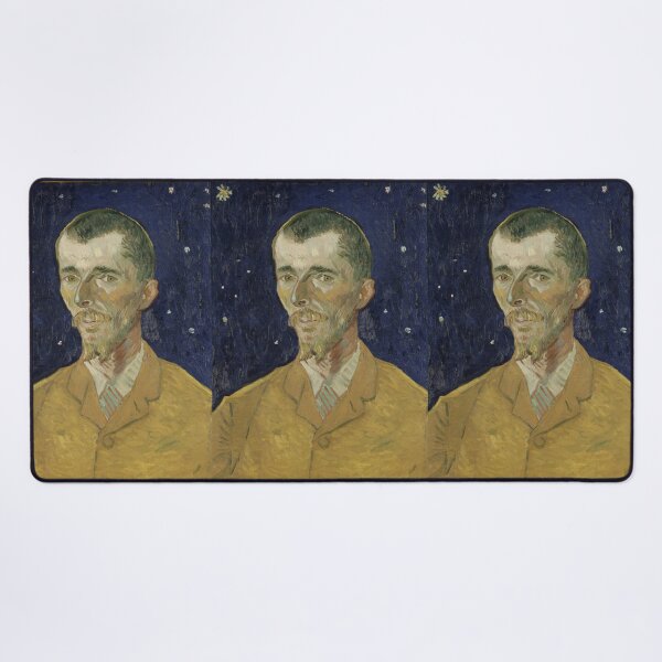 Item preview, Eugene Boch by Vincent van Gogh: Post Impressionist Portrait Fine Art Print designed and sold by artofuniverse.