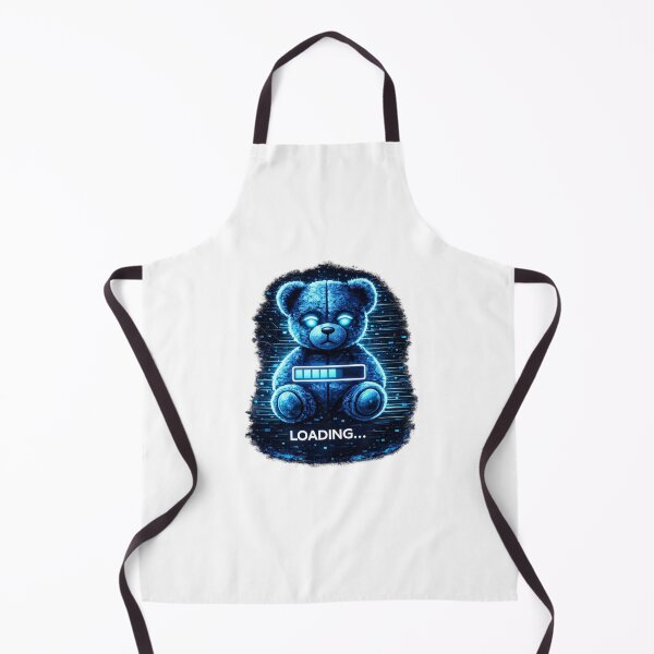 Item preview, Cyberpunk Teddy Bear – Loading Glitch Aesthetic Streetwear Design designed and sold by unglaublichGut.