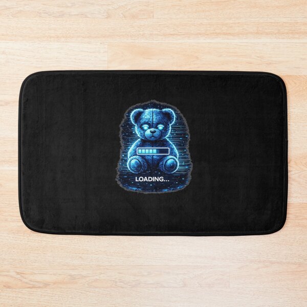 Item preview, Cyberpunk Teddy Bear – Loading Glitch Aesthetic Streetwear Design designed and sold by unglaublichGut.