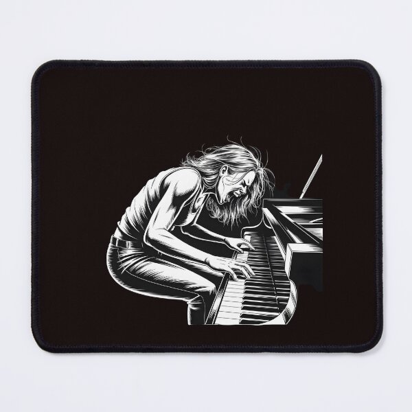 Item preview, Keyboard Piano Girl – Piano Musician Artist Rock Style designed and sold by Redgiant87x.
