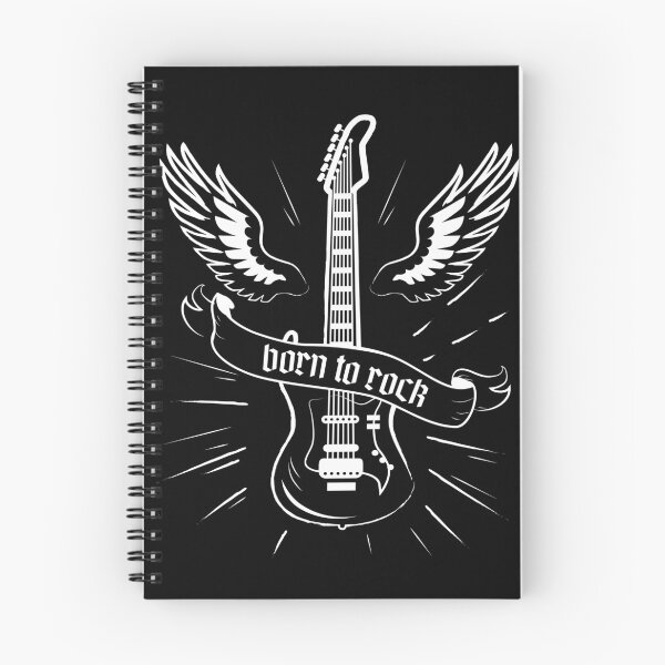 Artikelvorschau, Born To Rock Winged Guitar entworfen und verkauft von UltraView Designs.