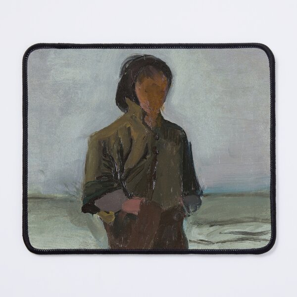 Item preview, Fisherman by Vincent van Gogh: Coastal Figure Study Fine Art Poster designed and sold by artofuniverse.