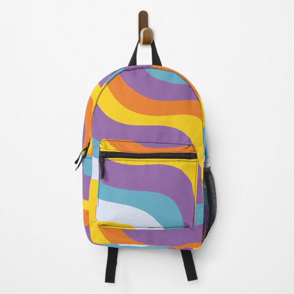Item preview, Retro Abstract Wavy Shapes – Colorful 70s Groovy Pattern designed and sold by Stardewwlove.