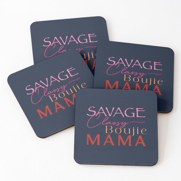 Item preview, Cool mama savage classy boujee mom shirt designed and sold by art-injoy.