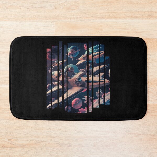 Item preview, Space Ship Astronaut Galaxy Adventure | Sci-Fi Cosmic Fleet & Space Robot Design Gift designed and sold by SkymarArt.