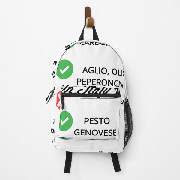 Item preview, In Italy White Sauce Is - Funny Italian Pasta Rules designed and sold by TheItaliandilemma.