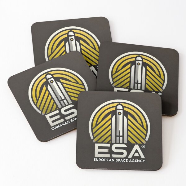 Item preview, European Space Agency Inspired Logo Design | ESA Style Space Graphic | Astronomy & Sci-Fi Art designed and sold by TEEJAMBOREE.