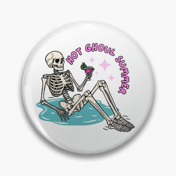 Item preview, hot ghoul summer skeleton designed and sold by DeadCuteShop.