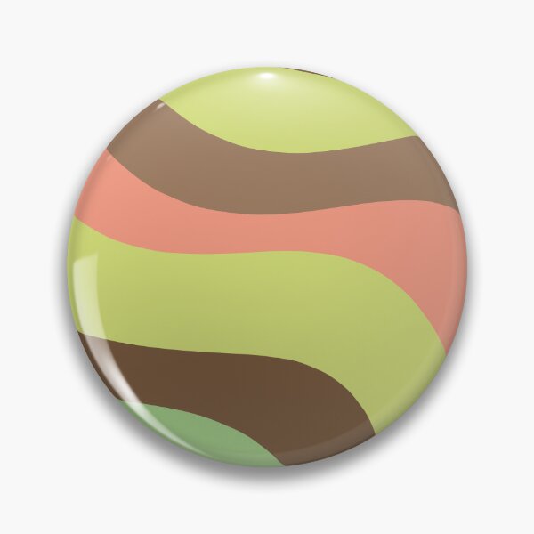 Item preview, Retro Abstract Wavy Shapes – Colorful 70s Groovy Pattern designed and sold by Stardewwlove.