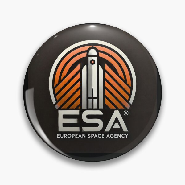 Item preview, European Space Agency Inspired Logo Design | ESA Style Space Graphic | Astronomy & Sci-Fi Art designed and sold by TEEJAMBOREE.