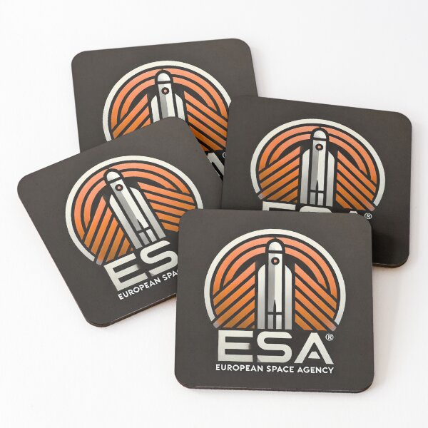 Item preview, European Space Agency Inspired Logo Design | ESA Style Space Graphic | Astronomy & Sci-Fi Art designed and sold by TEEJAMBOREE.