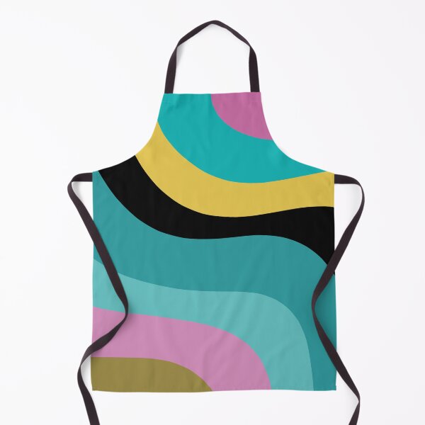 Item preview, Retro Abstract Wavy Shapes – Colorful 70s Groovy Pattern designed and sold by Stardewwlove.