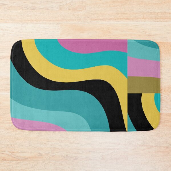 Item preview, Retro Abstract Wavy Shapes – Colorful 70s Groovy Pattern designed and sold by Stardewwlove.
