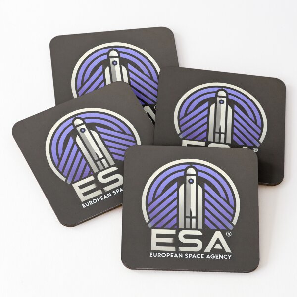 Item preview, European Space Agency Inspired Logo Design | ESA Style Space Graphic | Astronomy & Sci-Fi Art designed and sold by TEEJAMBOREE.