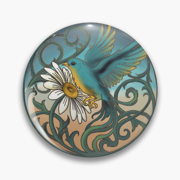 Item preview, The Flowing Bird designed and sold by Carola_Zain_Text_und_Illustration.