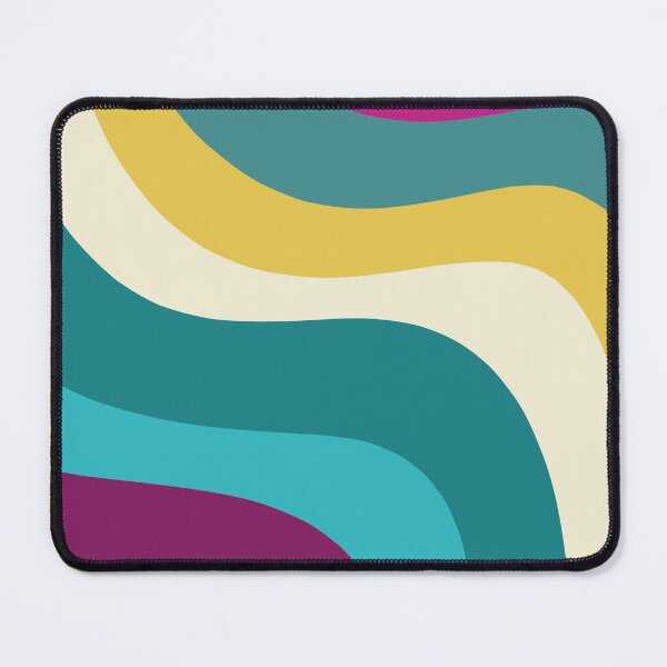 Item preview, Retro Abstract Wavy Shapes – Colorful 70s Groovy Pattern designed and sold by Stardewwlove.