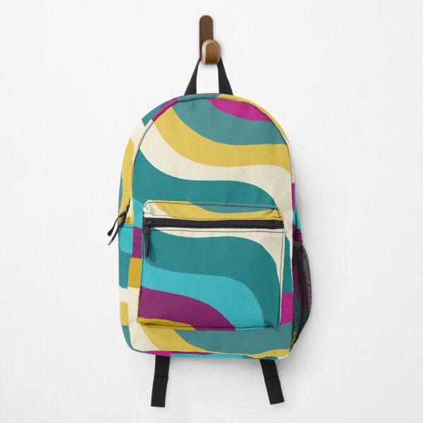 Item preview, Retro Abstract Wavy Shapes – Colorful 70s Groovy Pattern designed and sold by Stardewwlove.