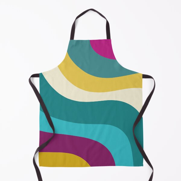 Item preview, Retro Abstract Wavy Shapes – Colorful 70s Groovy Pattern designed and sold by Stardewwlove.