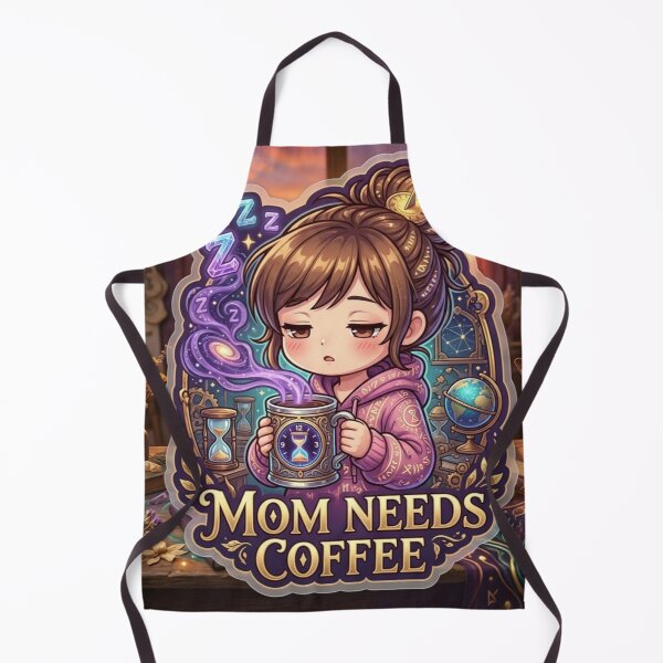 Item preview, Mom Needs Coffee Sticker | Cute Mom Life Design | Mother’s Day Gift Idea designed and sold by Sidra digital art 8277237.