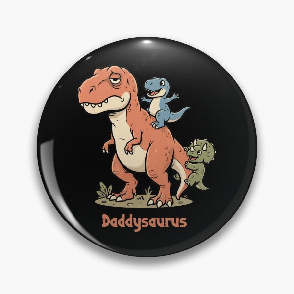 Item preview, Daddysaurus Funny Dinosaur Dad Cartoon designed and sold by MythicCotton.
