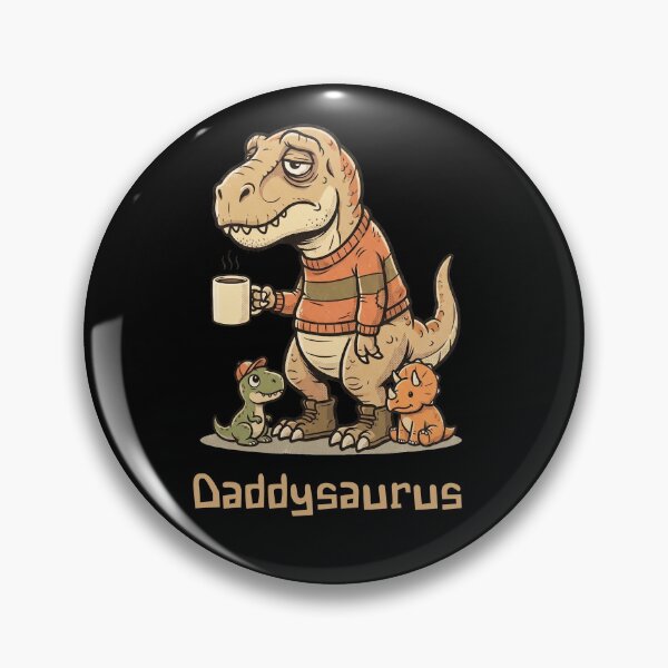 Item preview, Vintage Sleepy Daddysaurus Coffee Vibes designed and sold by MythicCotton.