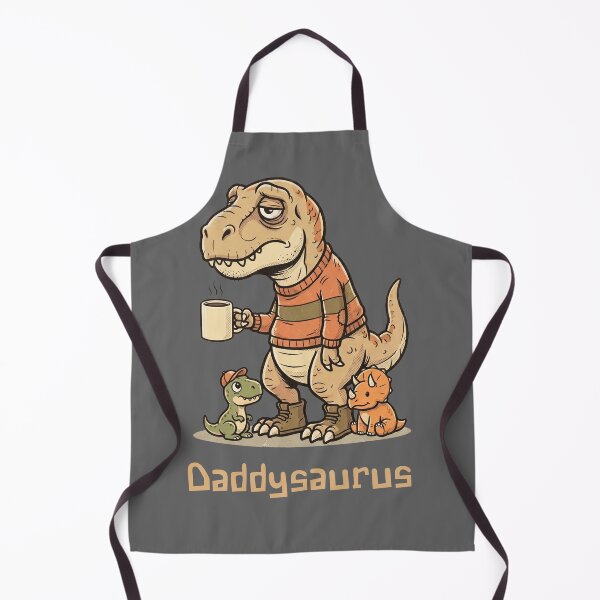 Item preview, Vintage Sleepy Daddysaurus Coffee Vibes designed and sold by MythicCotton.