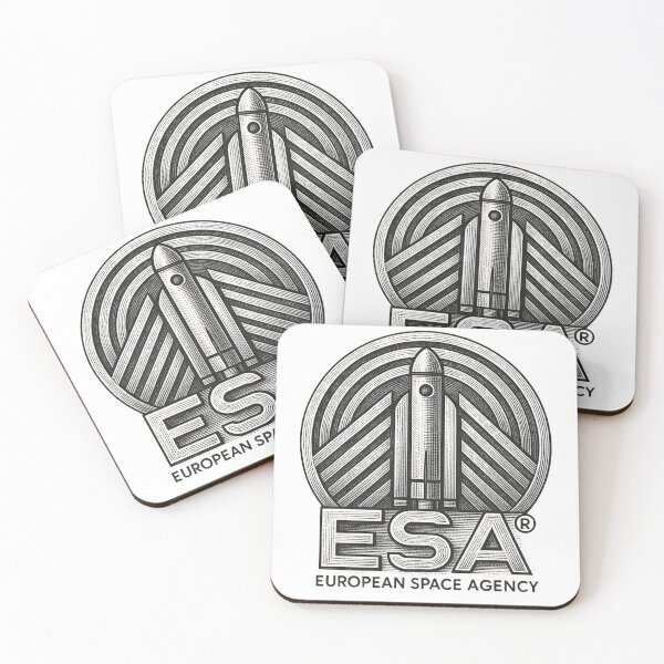 Item preview, European Space Agency Inspired Logo Design | ESA Style Space Graphic | Astronomy & Sci-Fi Art designed and sold by TEEJAMBOREE.