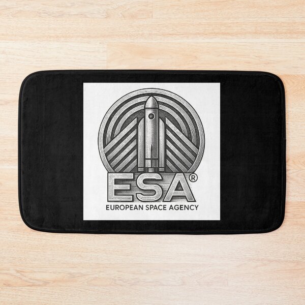 Item preview, European Space Agency Inspired Logo Design | ESA Style Space Graphic | Astronomy & Sci-Fi Art designed and sold by TEEJAMBOREE.