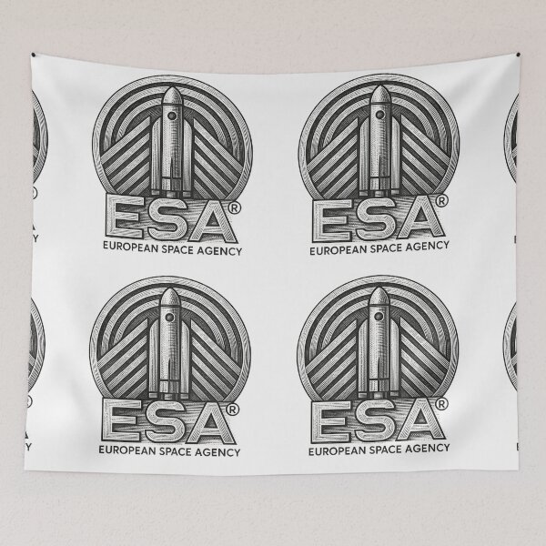 Item preview, European Space Agency Inspired Logo Design | ESA Style Space Graphic | Astronomy & Sci-Fi Art designed and sold by TEEJAMBOREE.