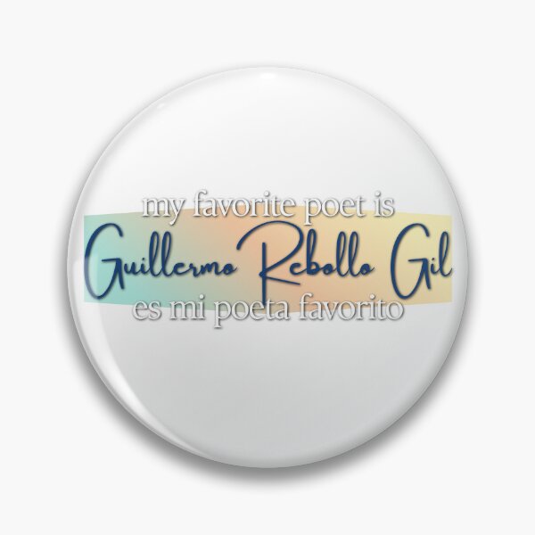 Item preview, Guillermo Rebollo Gil Is My Favorite Poet designed and sold by thejessbeast.
