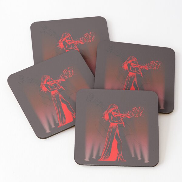 Item preview, Elegant Violin Art - Musician Silhouette with Cello Classical Music Design. designed and sold by LunaPrintCo.