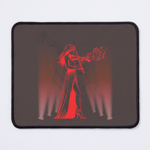 Item preview, Elegant Violin Art - Musician Silhouette with Cello Classical Music Design. designed and sold by LunaPrintCo.