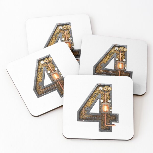 Item preview, Steampunk Four Frame - Structural Gear Digit Build designed and sold by The Visual Syllabus.