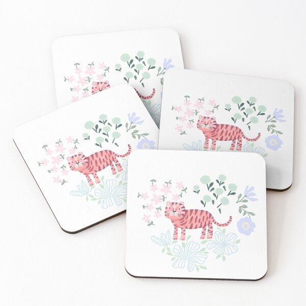 Item preview, Tiger Floral Calm 2 designed and sold by SaitonG.
