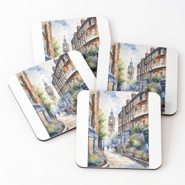 Item preview, My little London, rain, Big Ben designed and sold by Coolparrotgirl.